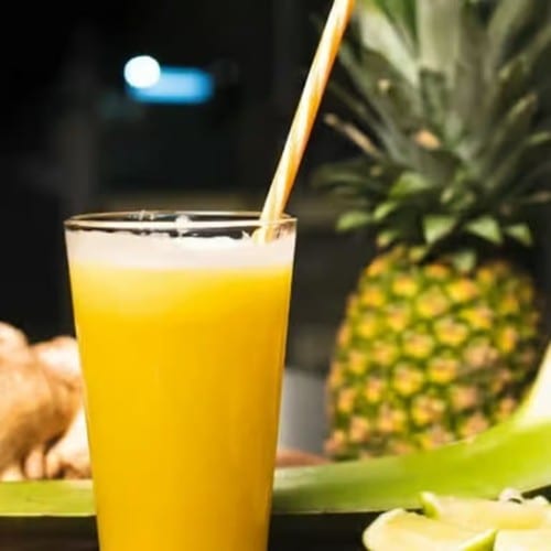Ginger-Pineapple Juice.